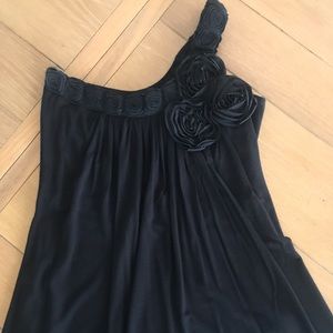 Sky one shoulder dressy top